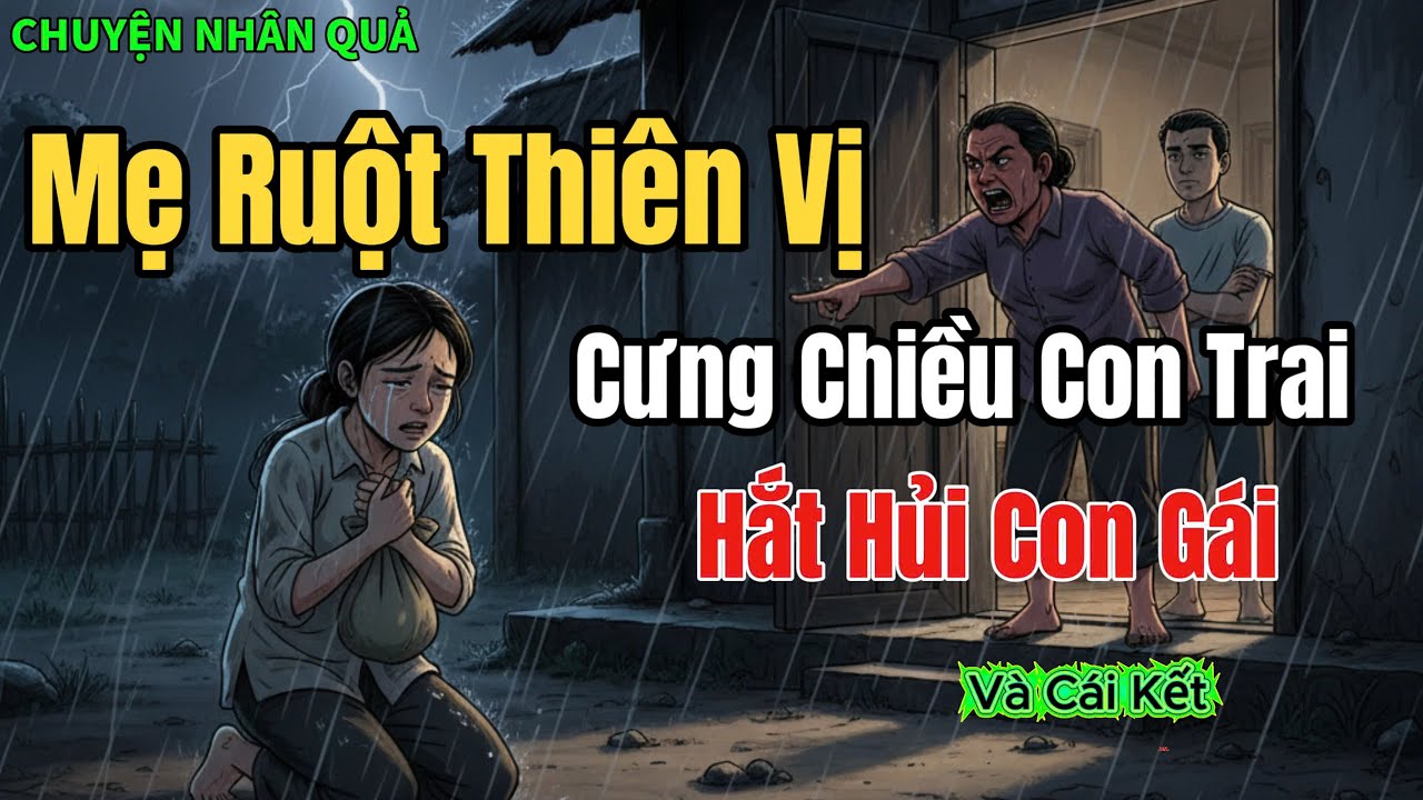Mẹ Ruột Thiên Vị, Cưng Chiều Con Trai, Hắt Hủi Con Gái Để Rồi Cả Đời Ân Hận!