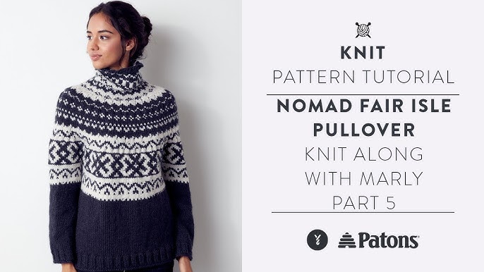 How to Knit a Fair Isle Sweater with Marly Bird