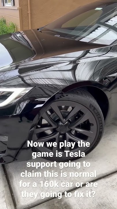 Tesla Model S Plaid Making Loud Squeaking Noises When Wheels Turn #