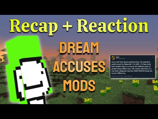 Did Dream Fake His Speedrun? He Recently Admitted He Had a Mod Enabled