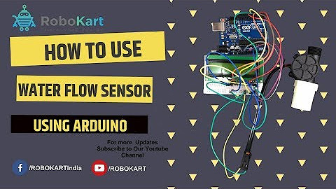 Water Flow sensor Arduino - YouTube