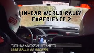 In-Car World Rally Experience | Armin Schwartz | Ford Escort Cosworth | Madeira Rally