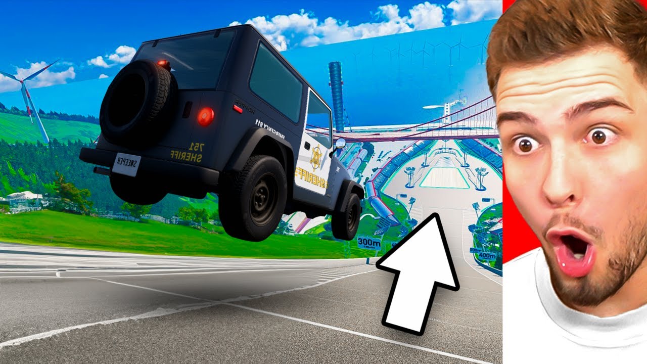 WELCHES AUTO FLIEGT AM WEITESTEN?! (BeamNG)