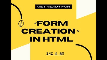 Create Forms Using  HTML  Urdu/Hindi