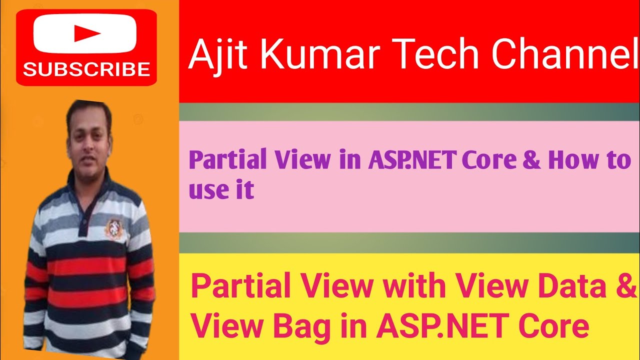 Partial View in MVC | Partial View in .NET Core | How to use View Data ...
