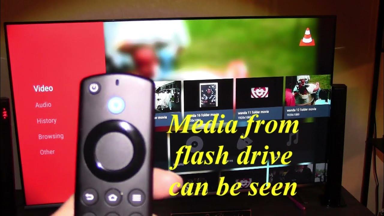 How to Connecting flash drive to a firestick YouTube