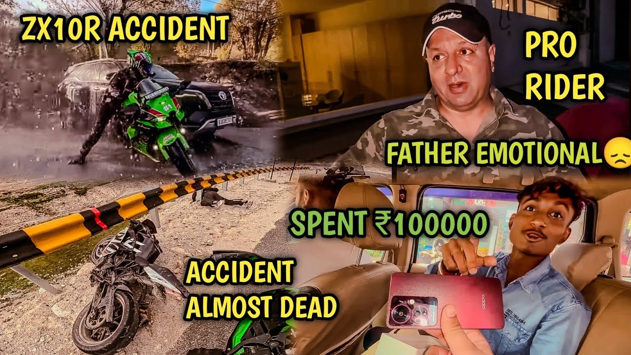 Aamir majid gave phone to his subscriber | Pro Rider 1000 father emotional 😞 | Aalyan vlogs accident