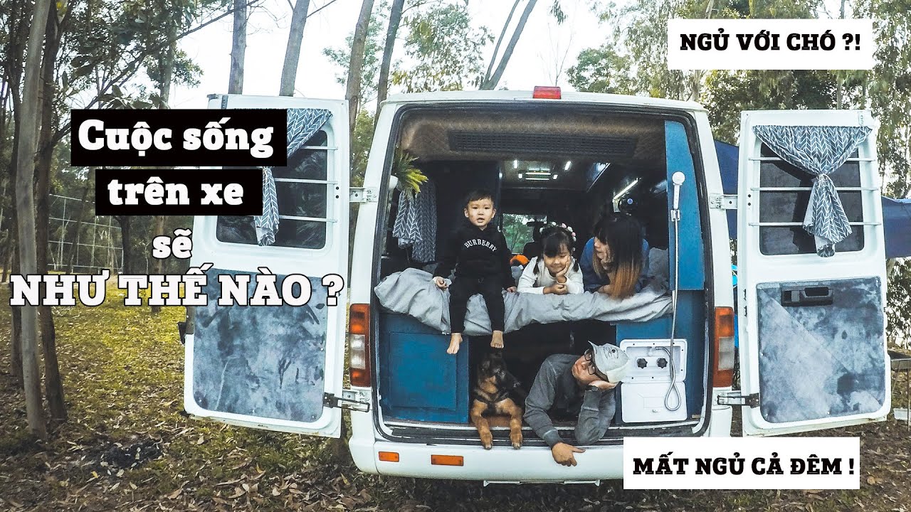 ⁣Vanlife | Lần đầu trải nghiệm ngôi nhà di động !