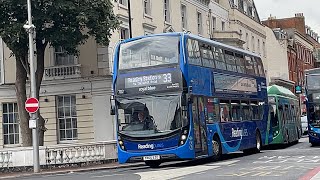 Reading Buses Enviro400MMC 702 (YN66 EZO) 33 | Reading Buses Enviro300 438 (YP14 TGJ) 18