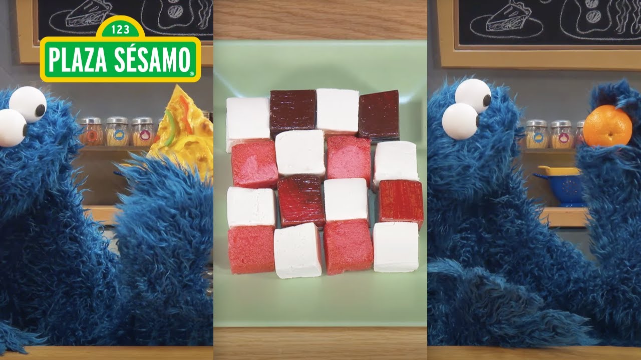 Plaza Sésamo: Prepara con Comegalletas y Gonger una rica ensalada en forma de bloques | Foodie Truck