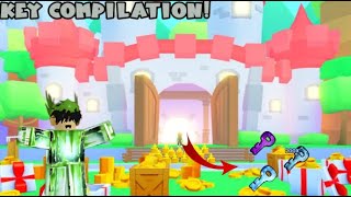 SLIME 99 - CRYSTAL CHEST COMPILATION IN PET SIMULATOR 99!