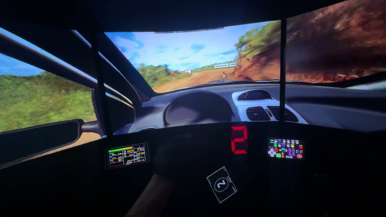 Dirt rally 2.0 / Te Awanga Sprint Reverse, HAWKES BAY, NEW ZEALAND / Peugeot 206 Rally 