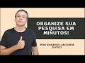 SUA REVISÃO SISTEMÁTICA NUNCA MAIS SERÁ A MESMA! Organize sua pesquisa usando bibliominer.com