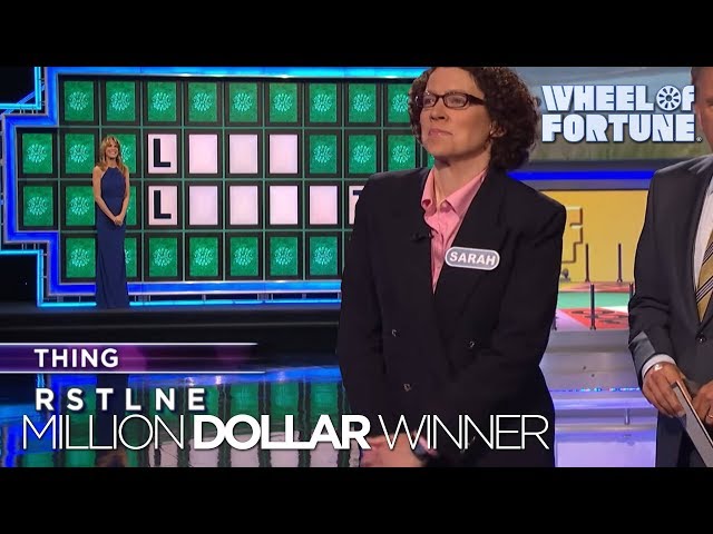 Third Million Dollar Winner! | Wheel of Fortune class=