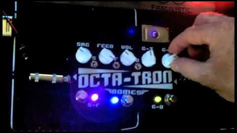 Octa-Tron Basics Part4 "The Sag Knob"