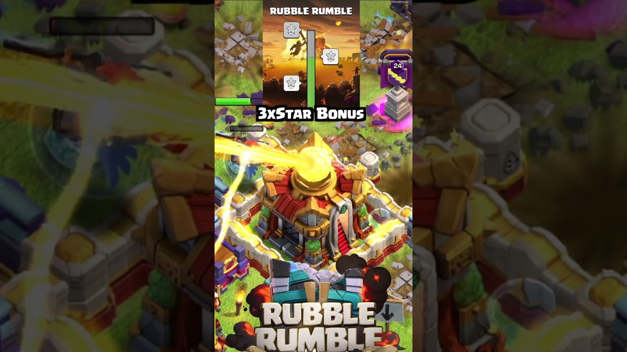 Clash of Clans Rubble Rumble!