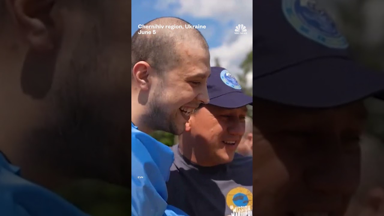 Released POWs shout with joy to be back home after Ukraine and Russia swap 185 prisoners Released POWs shout with joy to be back home after Ukraine and Russia swap 185 prisoners