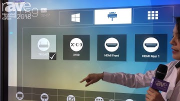 ISE 2018: Newline Interactive Showcases Its X Series Collaboration Board With Quicklaunch