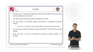NAT (Network Address Translation) |  | UPV