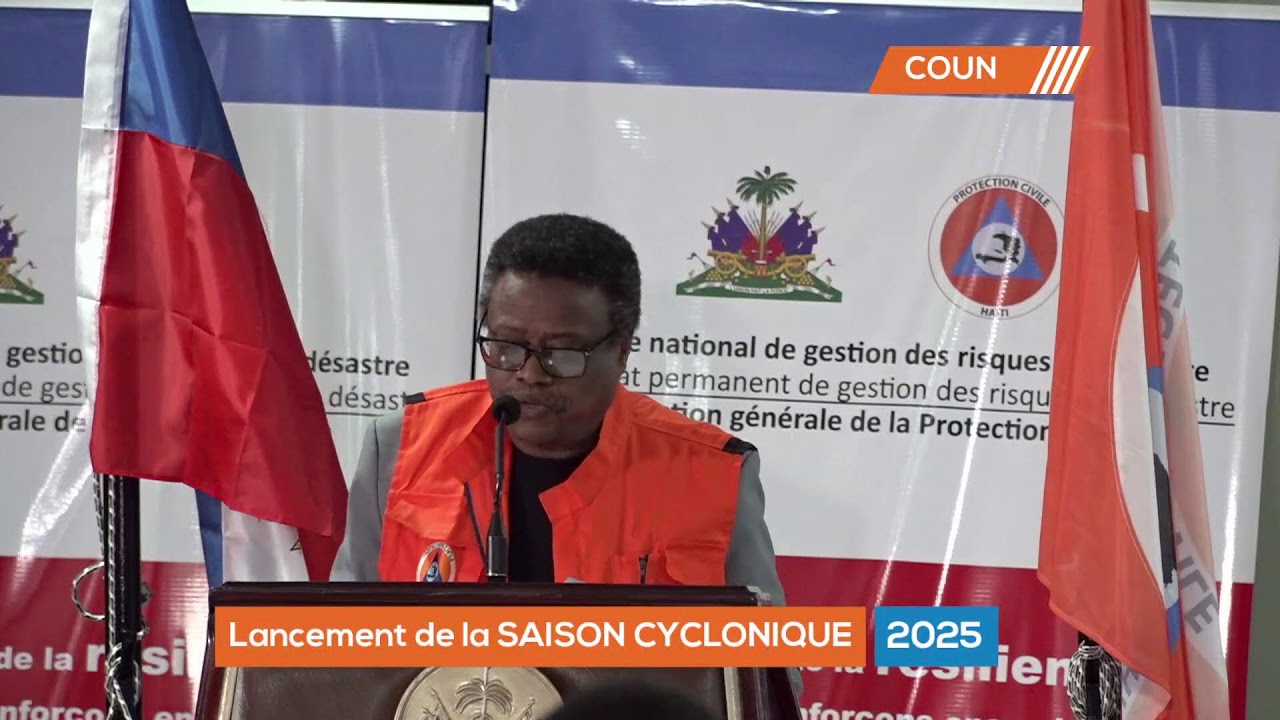 Cérémonie officielle lancement des activités marquant le début de la saison cyclonique 2025