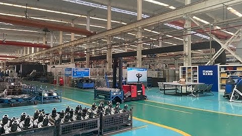 Automated guided vehicle AGV | Automated mobile robot playground for E-commerce logistics solution