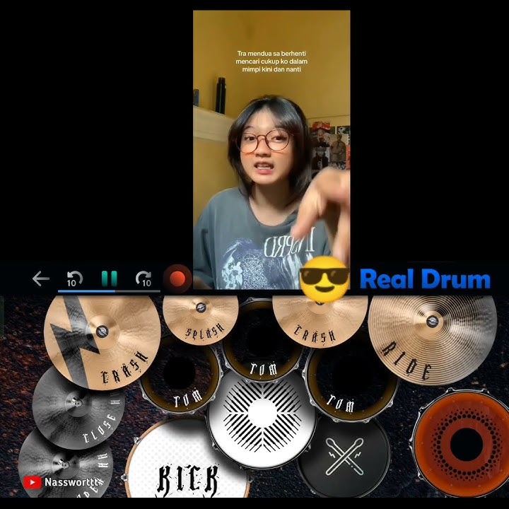 Karna Su Sayang - Reggae SKA Version (Real Drum Cover) #cover #shorts