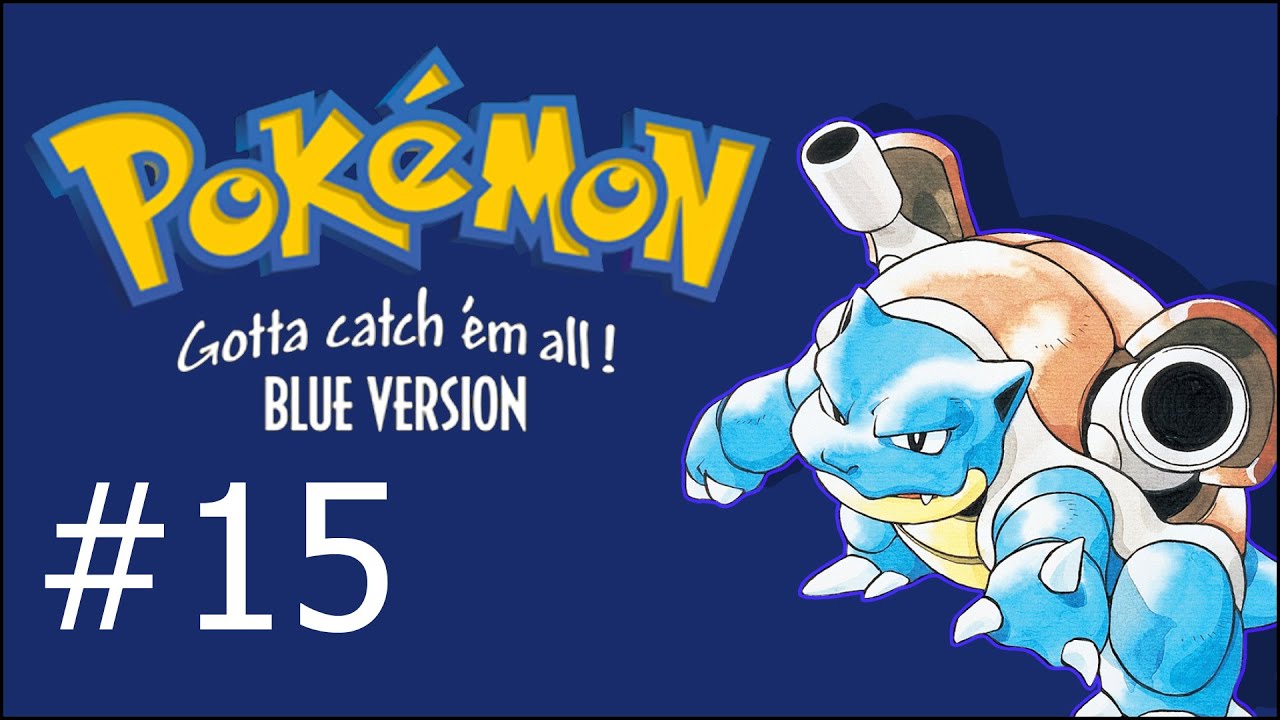 Pokemon Blue Version Part 15 The Final Gym YouTube