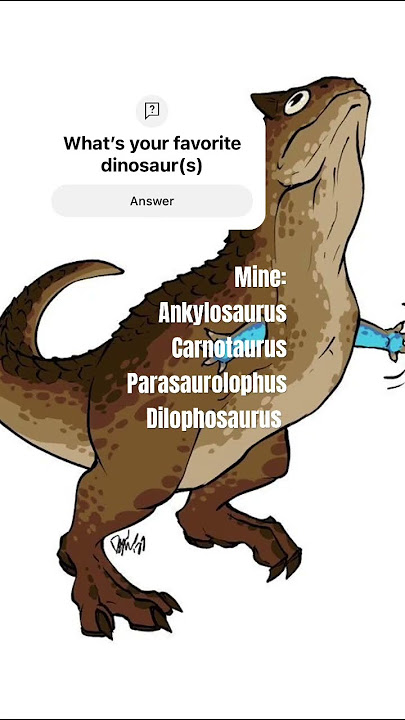 Whats your favorite dinsaur(s) #dinos #questionanswer