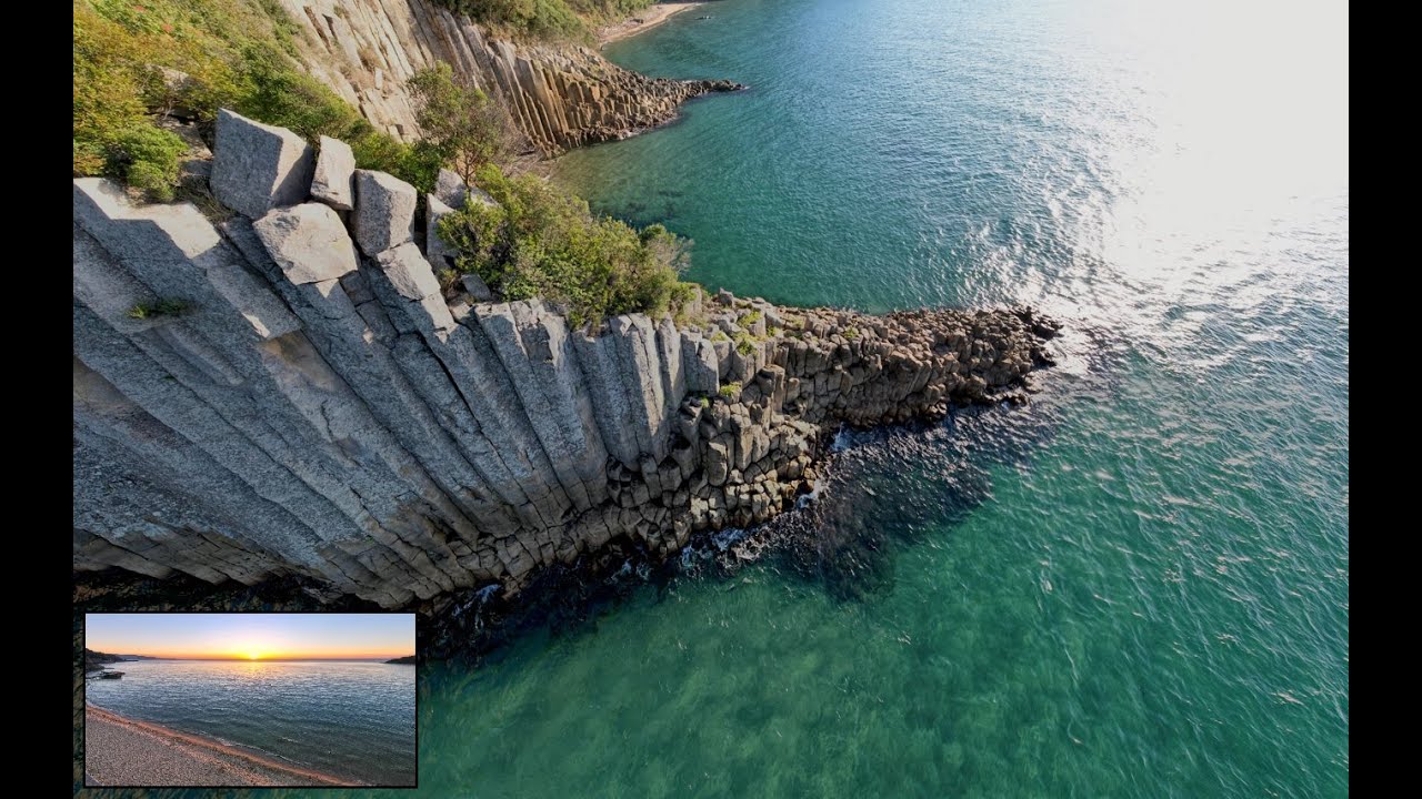 Lav Sütunları Drone Çekim 4K Ultra HD 60 Fps | Güzelcehisar | 80 Milyon yıllık #lavsütunları #bartın