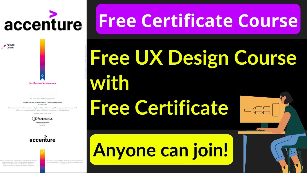 Accenture Free UX Design Course with Certificate for Beginners - YouTube