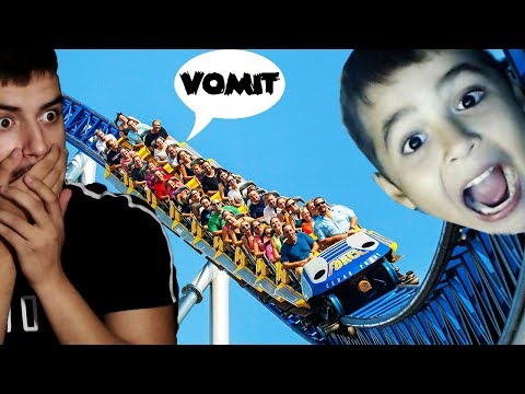 M-AM DAT IN ROLLER COASTER cu PARPANDEL | AM VOMITAT *bleah*