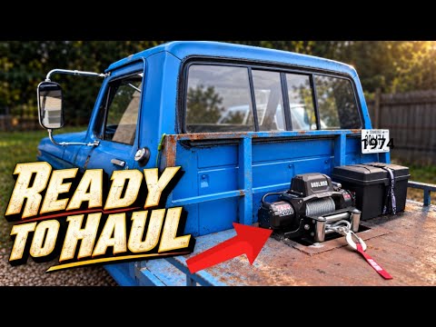 The 1974 Ford Ramp Truck Finally Has a Working Winch… But It Needed a Complete Electrical Upgrade