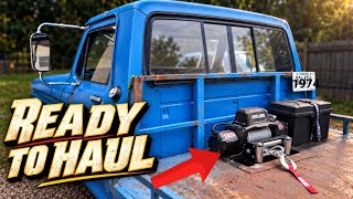 The 1974 Ford Ramp Truck Finally Has a Working Winch… But It Needed a Complete Electrical Upgrade