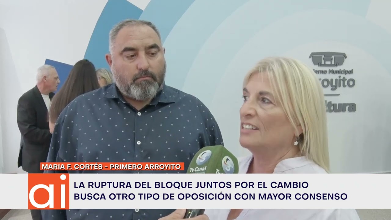 Ruptura del bloque Juntos por el Cambio - H Boero y MF Cortés
