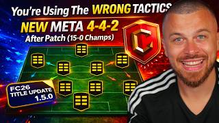 Youre Using The Wrong Tactics New Meta 4-4-2 After Patch 15-0 Champs Fc 26