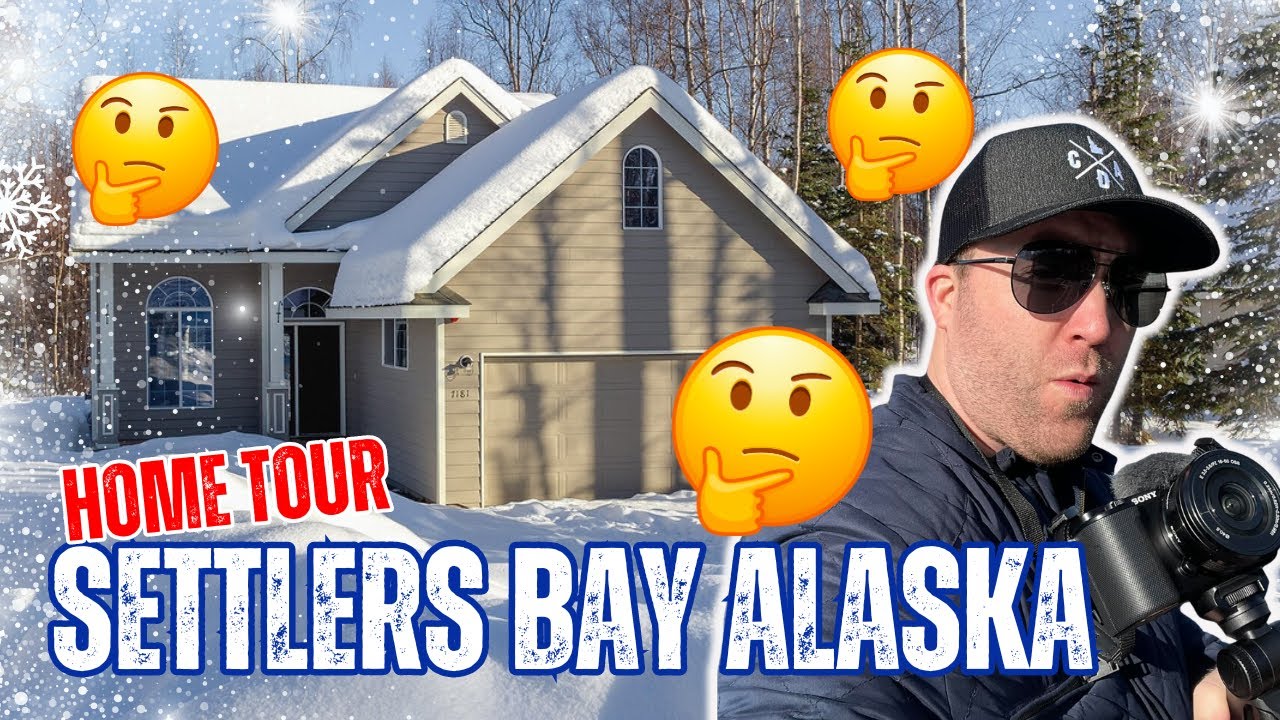 Home Tour Settlers Bay Alaska!!