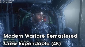 Call of Duty: Modern Warfare Remastered - Crew Expendable [4K]