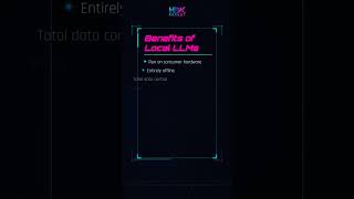 Local ai models benefits #ai #localllm #llama3 #mistral