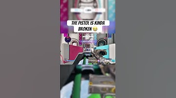 The sniper feels so good to use but the pistol tho😏!! #splitgate2 #splitgate2battleroyale #shorts