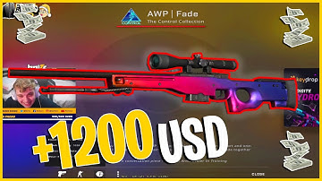 BOLTZ GOT A AWP FADE FACTORY NEW!
