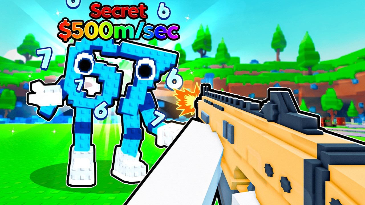 I Made TRILLIONS by Shooting Brainrots in Roblox...