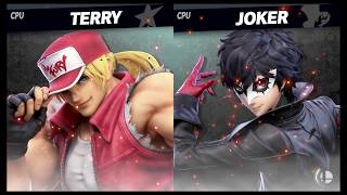 Super Smash Bros Ultimate Amiibo Fights   Terry Request #251 Terry vs Joker