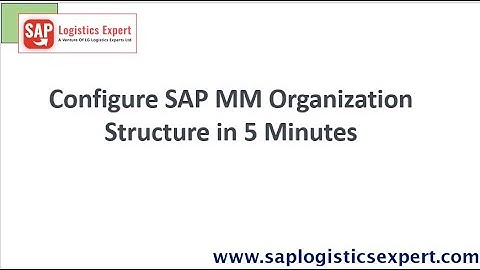 Master SAP S4 HANA Material Management Org Structure in Just 5 Minutes!