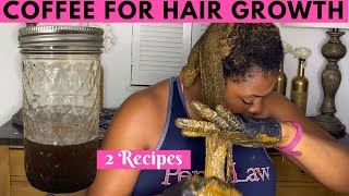 Coffee for Hair Growth| DIY Coffee oil & Henna and Coffee Mask