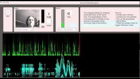 AudioVideoAnalysis tutorial