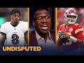 Lamar vs. Mahomes rivalry, "Lamar has never had the better team" — Shannon | NFL | UNDISPUTED