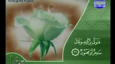 تلاوة مختارة سورة الذاريات الشيخ ماجد الزامل surah dhariat