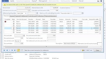 Dynamics AX 2012 - Transaction Editing