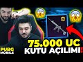 75.000 UC KLASİK SANDIK AÇILIMI! PUBG Mobile.