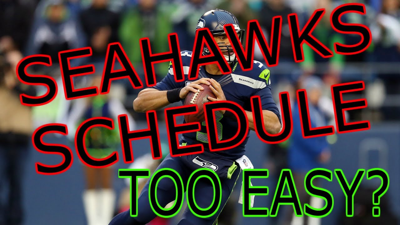 PREDICTING THE SEAHAWKS SCHEDULE!!! - YouTube